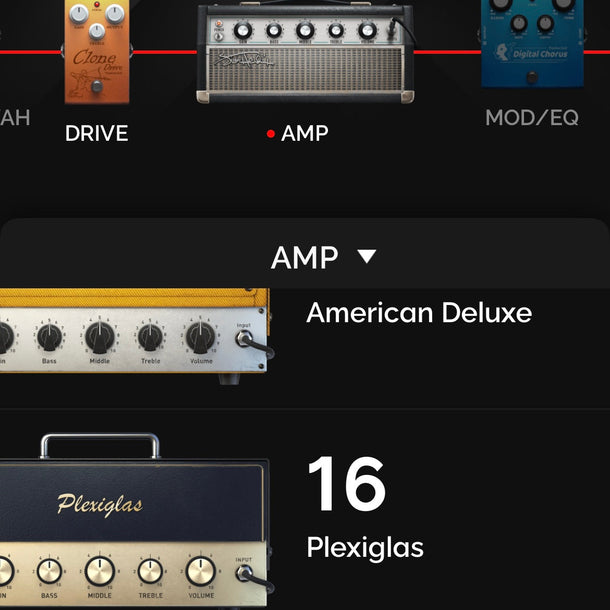 Complete List of Spark Amp Models & Effects