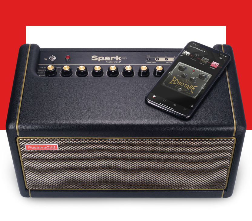 Spark 40W Smart Guitar Amp & App United Kingdom Positive Grid